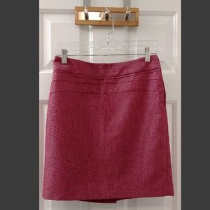 Pink pencil skirt